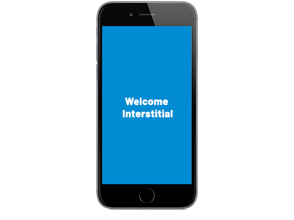 Interstitial in der App